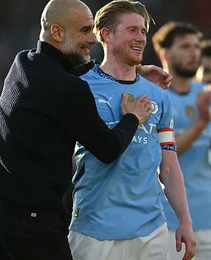 Pep Guardiola avant Man City-Naples : « Si j’ai hâte de retrouver De Bruyne ? Oui, mais après le match »