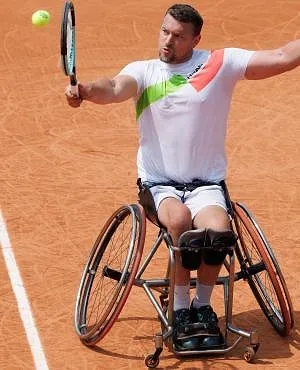 Clap de fin pour Joachim Gérard qui a joué son dernier match en simple