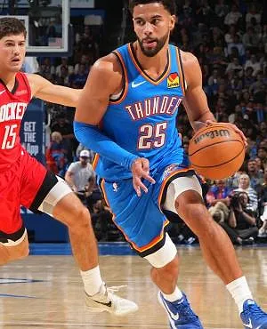 NBA : OKC et Ajay Mitchell, excellent, émergent au bout de deux prolongations face à Houston