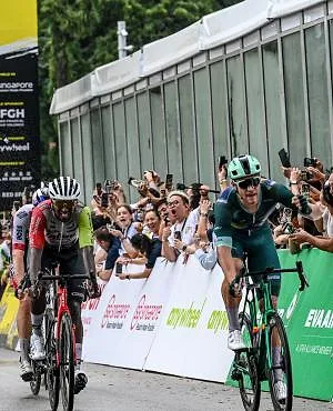 Jasper Philipsen 3e du critérium « Tour de France » de Singapour remporté par Jonathan Milan