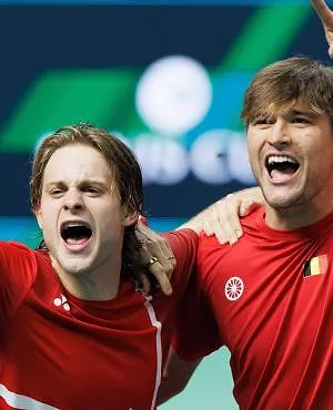 La Belgique aura fort à faire contre l’Italie en demi-finale de la Coupe Davis !