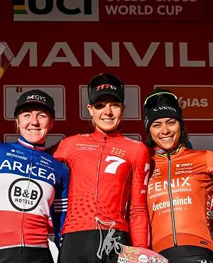 Coupe du monde de cyclocross : la Néerlandaise Aniek Van Alphen s’impose à Flamanville !