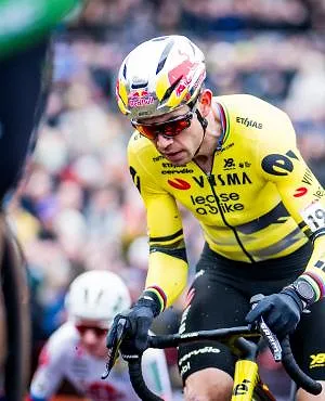 « Un bon sentiment » : Wout van Aert satisfait de sa reprise malgré sa 7e place !