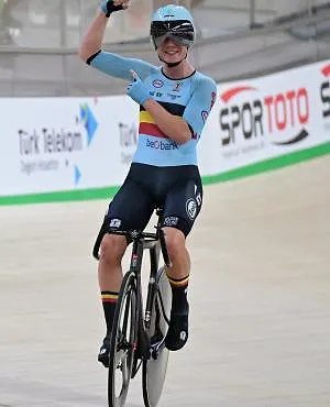 Intouchable, Lotte Kopecky enlève son troisième titre de championne d’Europe de la course aux points