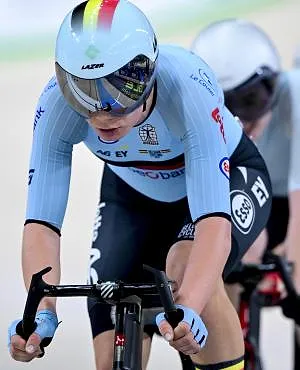 Et de 7 pour la Belgique ! Lotte Kopecky remporte la course aux points avec Shari Bossuyt aux Championnats d’Europe de cyclisme sur piste