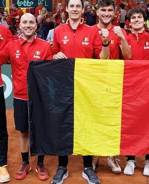 Coupe Davis : la Belgique continue son ascension au classement et pointe à la 4ème place mondiale !