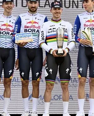 Le Tour de Catalogne décisif pour le duo Evenepoel – Lipowitz ? « On va savoir s’ils sont complémentaires »