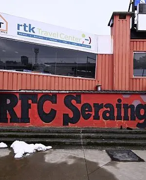 Un incendie s’est déclaré au stade du Pairay : le match entre Seraing et Courtrai est annulé !