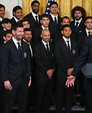 Lionel Messi et l’Inter Miami reçus par Donald Trump à la Maison Blanche