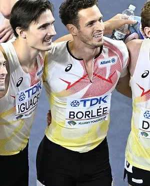 Médaille d’argent pour les Belgian Tornados sur le 4x400 mètres !