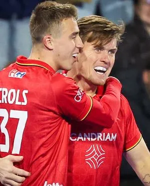 Les Red Lions inaugurent aussi leur stade de Wavre avec un succès sur les Pays-Bas