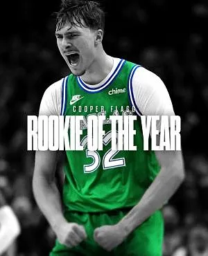 NBA : Cooper Flagg élu Rookie de l’Année !