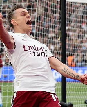 Leandro Trossard a peut-être inscrit le but du titre pour Arsenal face à West Ham !