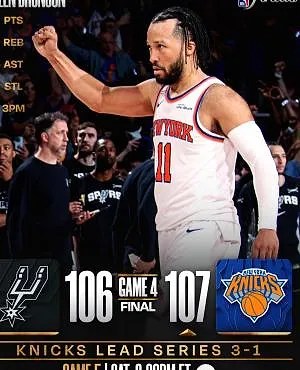 La folie : les Knicks réalisent le plus grand come-back de l’histoire des finales NBA et enfoncent les Spurs !