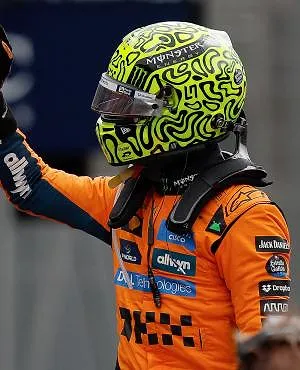 Formule 1: Lando Norris pakt pole in Brazilië, Verstappen start als 16e