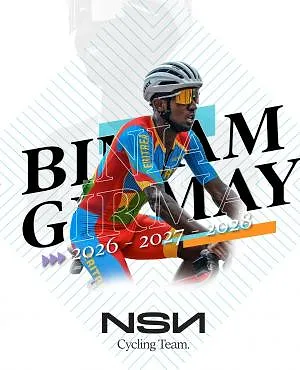 Biniam Girmay tekent voor drie seizoenen bij NSN Cycling Team