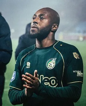 Enkele maanden na zijn beroerte maakte Samuel Bastien zijn rentree bij Fortuna Sittard