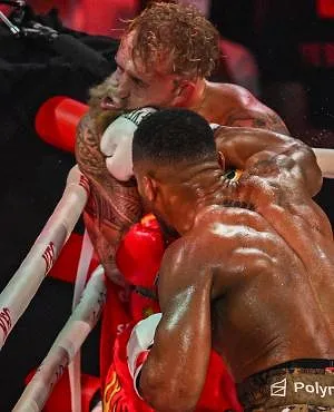 Anthony Joshua velt Jake Paul in 6e ronde, langverwacht gevecht brengt geen spektakel