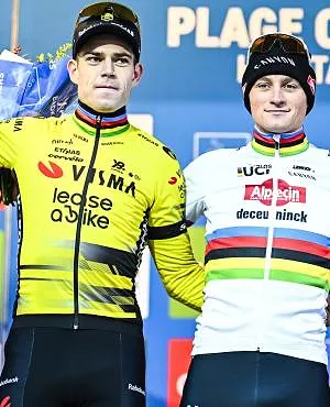 « Ik was geschokt, maar ik begrijp het »: van Aert reageert op de uitspraken van van der Poel over het veldrijden