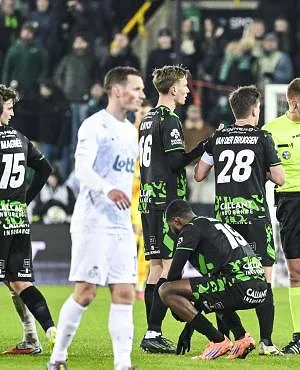 Pro League: Cercle Brugge en Union Saint-Gilloise scheiden met 1-1 en 10 tegen 10