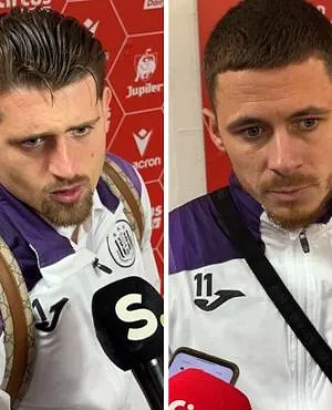 Thorgan Hazard en Adriano Bertaccini tonen hun steun voor Besnik Hasi