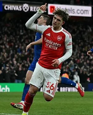 Historisch: op 16 jaar en 73 dagen schrijft Max Dowman (Arsenal) geschiedenis als jongste doelpuntenmaker ooit in de Premier League