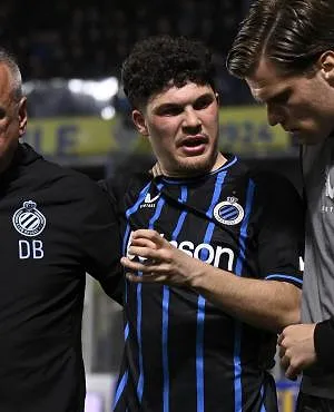 Club Brugge kan dit seizoen niet meer rekenen op Kyriani Sabbe