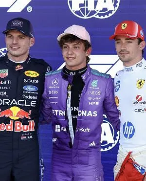 Kimi Antonelli pakt pole in Miami voor Max Verstappen!