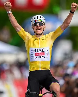 Ronde van Romandië: Tadej Pogačar wint de 5e etappe en pakt het eindklassement!