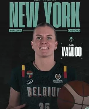 WNBA : Julie Vanloo wordt opgepikt door New York Liberty