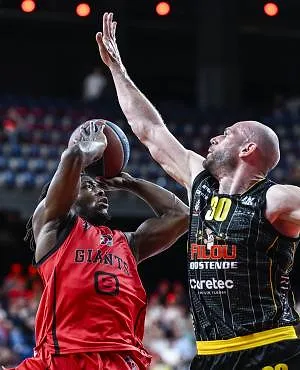 Antwerp Giants winnen Game 1 van de finales tegen Oostende !
