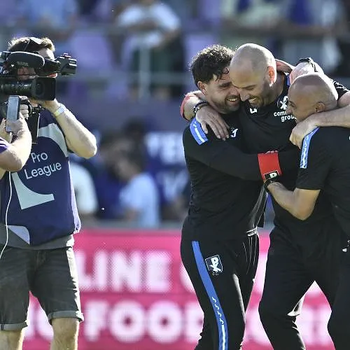 Le Patro Eisden résiste à Lokeren et affrontera le Cercle Bruges pour la D1