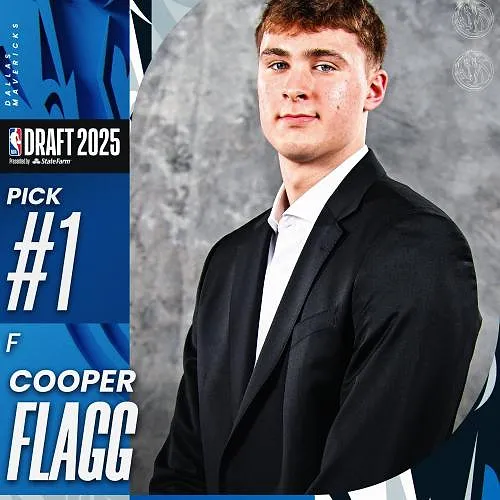 La future star que les Etats-Unis attendent? Cooper Flagg premier choix de la draft NBA!