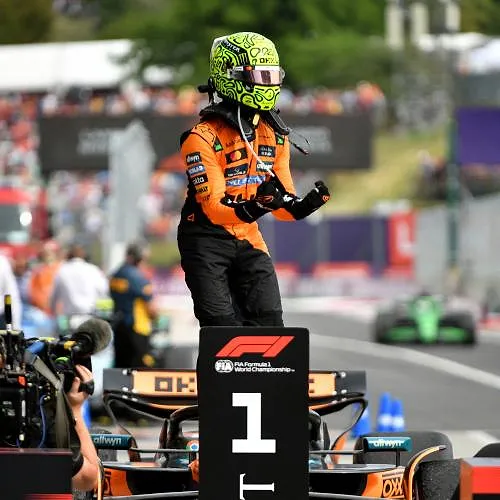 F1 Hongrie : Norris résiste au retour de Piastri et s’impose, Leclerc hors du podium malgré sa pole