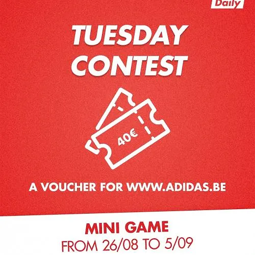 Participez à notre mini-jeu et tentez de remporter un bon Adidas de 40 euros !