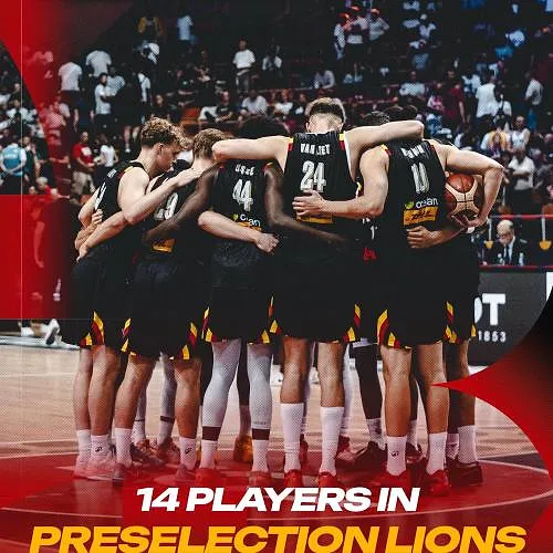 Belgian Lions : voici les 14 joueurs sélectionnés pour affronter la France et la Hongrie