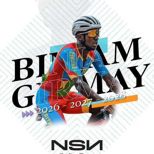 C’est officiel : Biniam Girmay rejoint NSN Cycling Team !