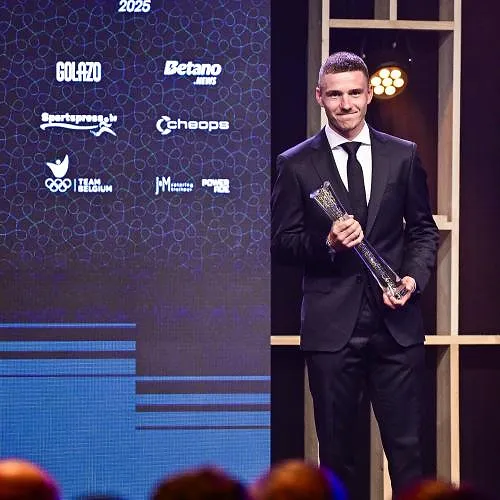 Remco Evenepoel est élu Sportif de l’année pour la cinquième fois, la quatrième de suite