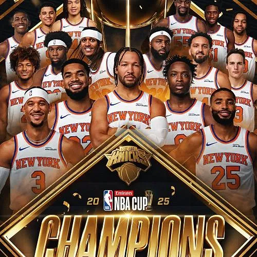 Un titre pour New York : les Knicks remportent la NBA Cup contre les Spurs ! (vidéo)