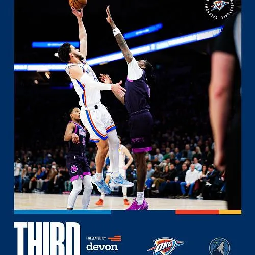 Minnesota prend sa revanche sur OKC et Ajay Mitchell et inflige un 3e revers aux champions