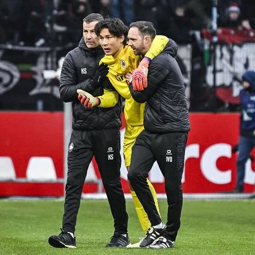 Commotion cérébrale pour Taishi Nozawa suite à son choc avec Anosike Ementa