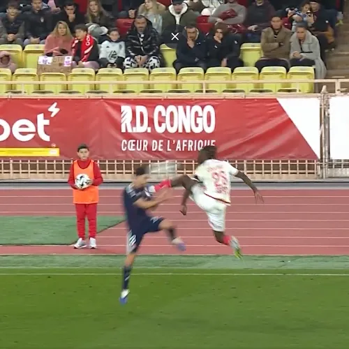 Le tacle complètement fou de Coulibaly, qui plonge Monaco et Pocognoli encore un peu plus dans la crise