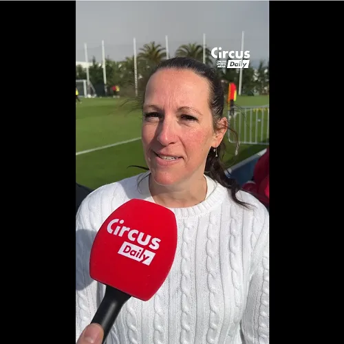 Cynthia suit le Standard partout en stage : « Les joueurs sont plus accessibles »