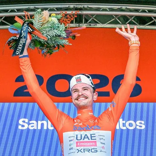 Tour Down Under : énorme coup de force d’UAE, Jay Vine fait coup double sur la 2e étape (vidéo)