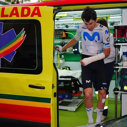 Cian Uijtdebroeks a chuté à Valence : les premiers retours ne sont pas très bons