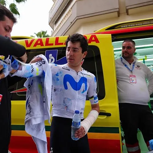 Coup dur pour Cian Uijtdebroeks : il souffre d’une fissure dans le coude gauche