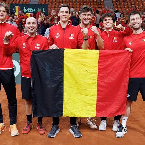 Coupe Davis : la Belgique continue son ascension au classement et pointe à la 4ème place mondiale !