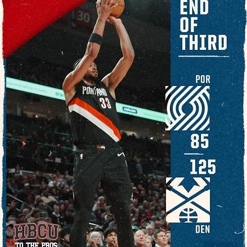 Portland et Camara dominés de 54 points à Denver, OKC, sans Mitchell, victorieux