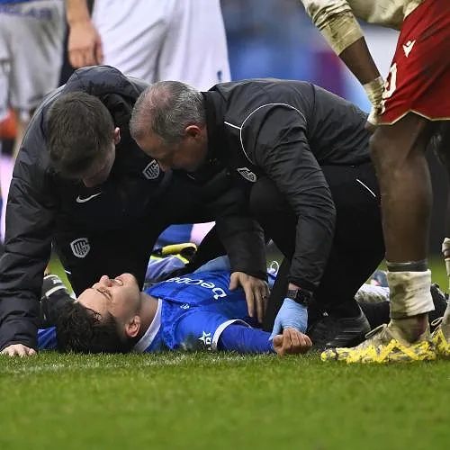 Genk : les nouvelles sont rassurantes pour Karetsas après sa blessure contre le Standard