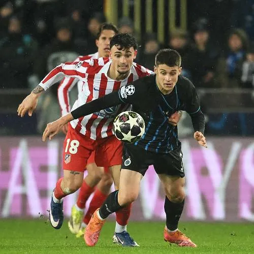 25 % de chances de qualification : Bruges n’est pas favori à l’Atlético Madrid selon Opta !